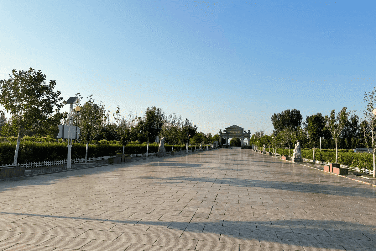 永安公墓园区景观图