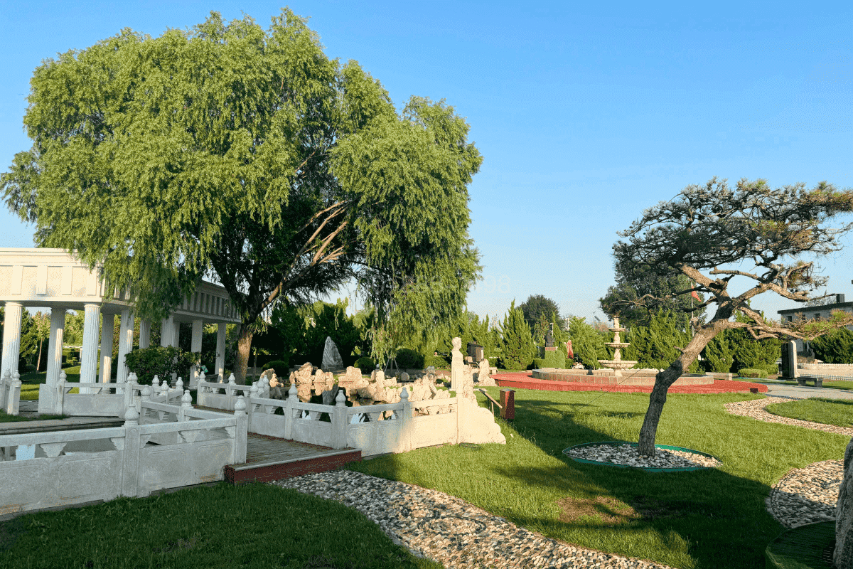 永安公墓园区景观图