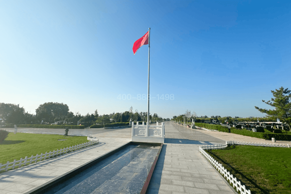 永安公墓园区景观图